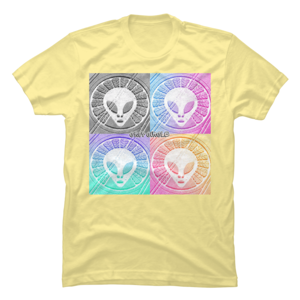 crop circle t shirt